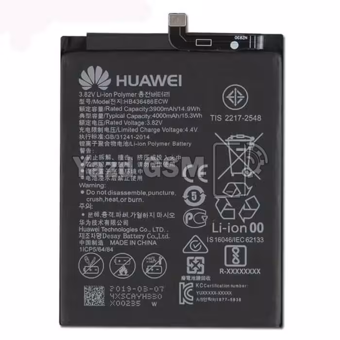 باتری گوشی هوآوی Y8P