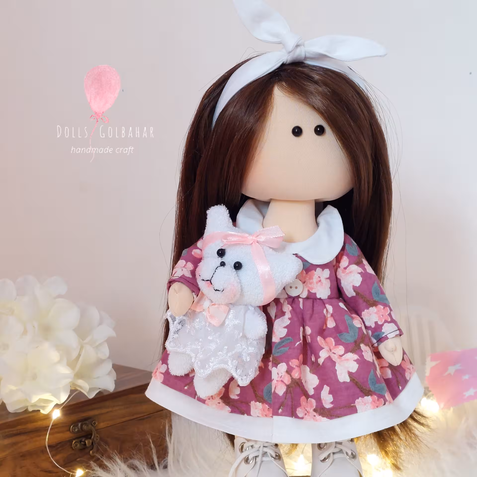 عروسک روسی مدل گلبهار