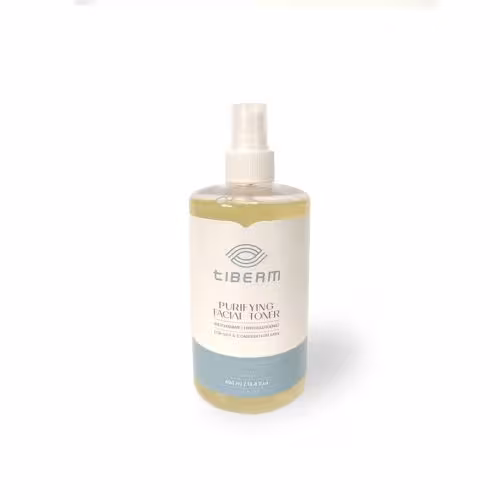 تونر مخصوص پوست چرب و مختلط تیبرم حجم 400 میل  Tiberm Purifying Facial Toner