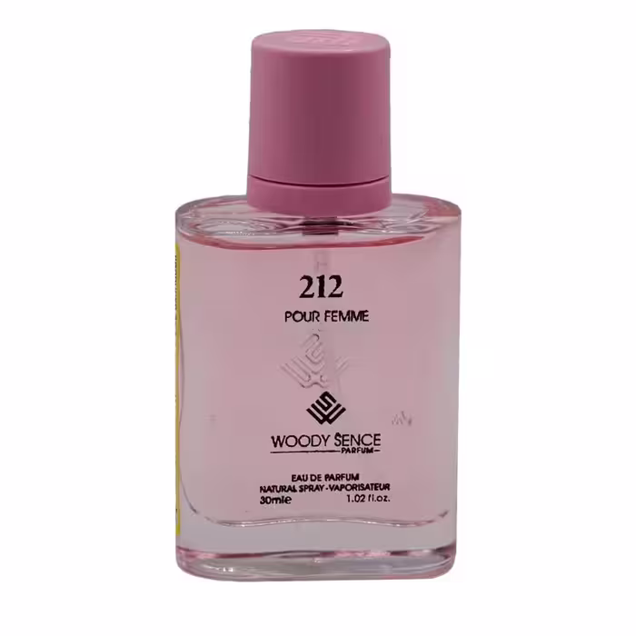 عطر ادکلن جیبی زنانه برند وودی سنس مدل 212 حجم 30 میلی لیتر
