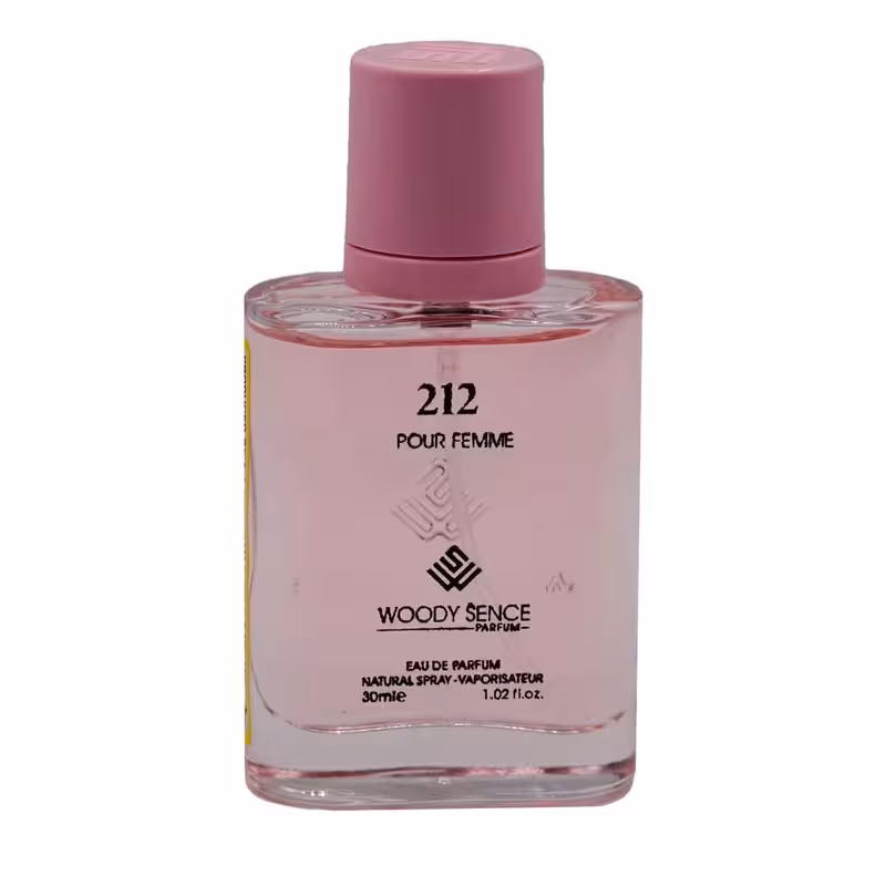 عطر ادکلن جیبی زنانه برند وودی سنس مدل 212 حجم 30 میلی لیتر