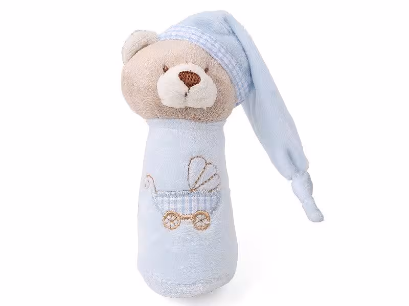 جغجغه سوسیسی fly by fly کد 14009 رنگ آبی