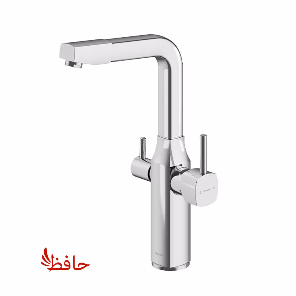 شیر ظرفشویی دومنظوره شودر مدل یونیک کروم