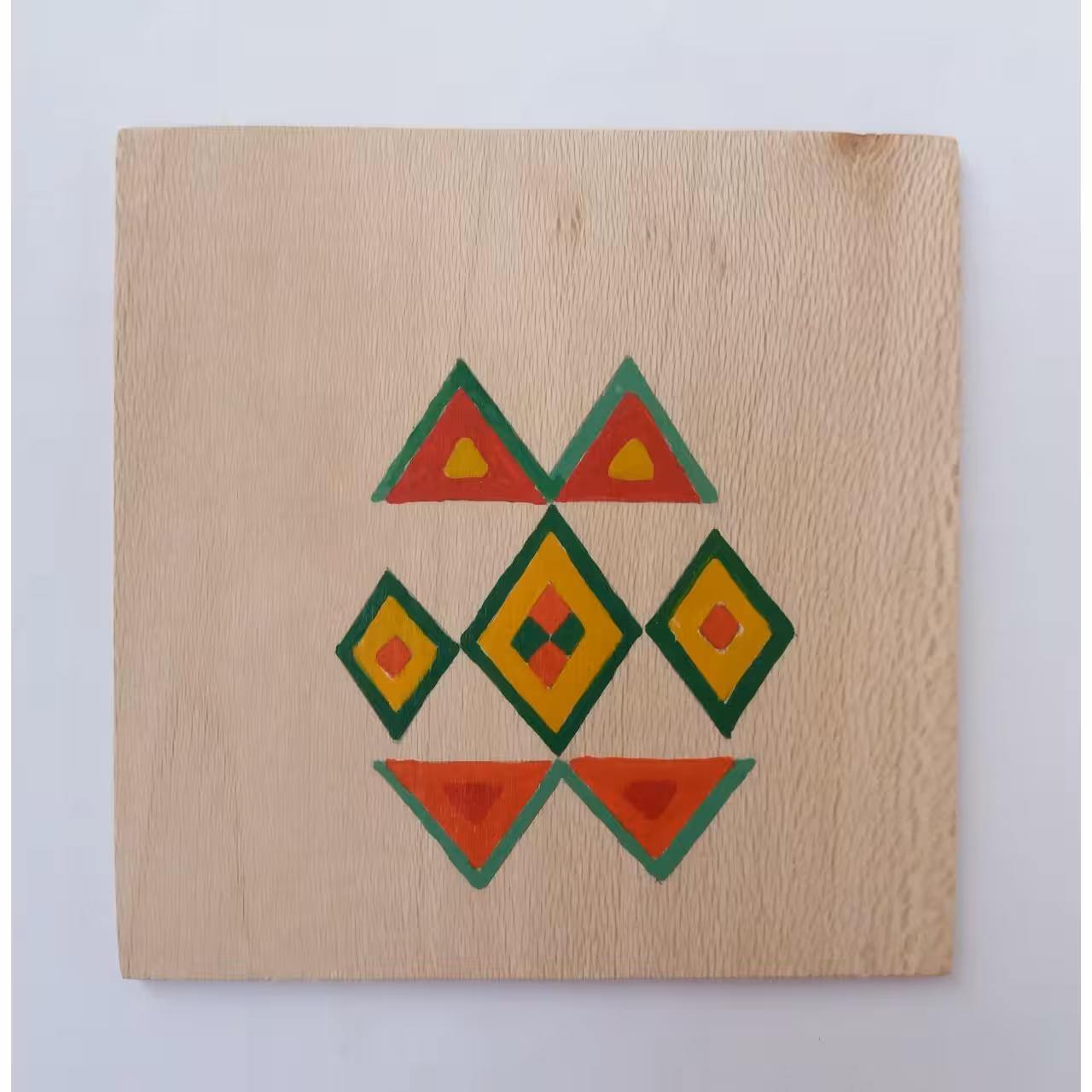 زیرلیوانی چوبی