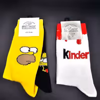 جوراب فانتزی طرح سیمپسون ها و کایندر