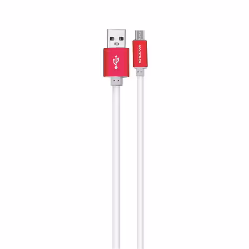کابل تبدیل USB به microUSB کینگ استار مدل KINGSTAR A K66 طول 1.2 متر گارانتی متین