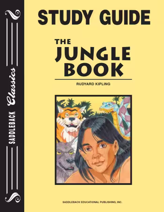 خرید و دانلود نسخه کامل کتاب Jungle Book (Saddleback Classics) Study Guide