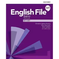 English file 4th edition beginner workbook with key