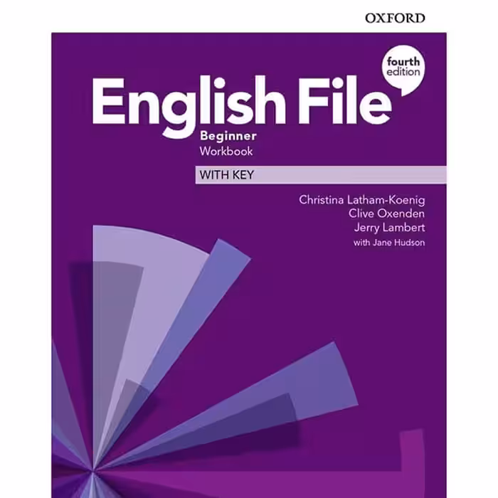 English file 4th edition beginner workbook with key