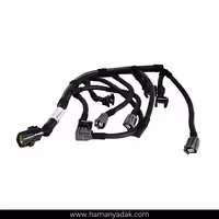 دسته سیم سوزن انژکتور (منیفولد) سمند EF7 موتور ملی سوکت بیضی (کد IK00098080) برند دناکو