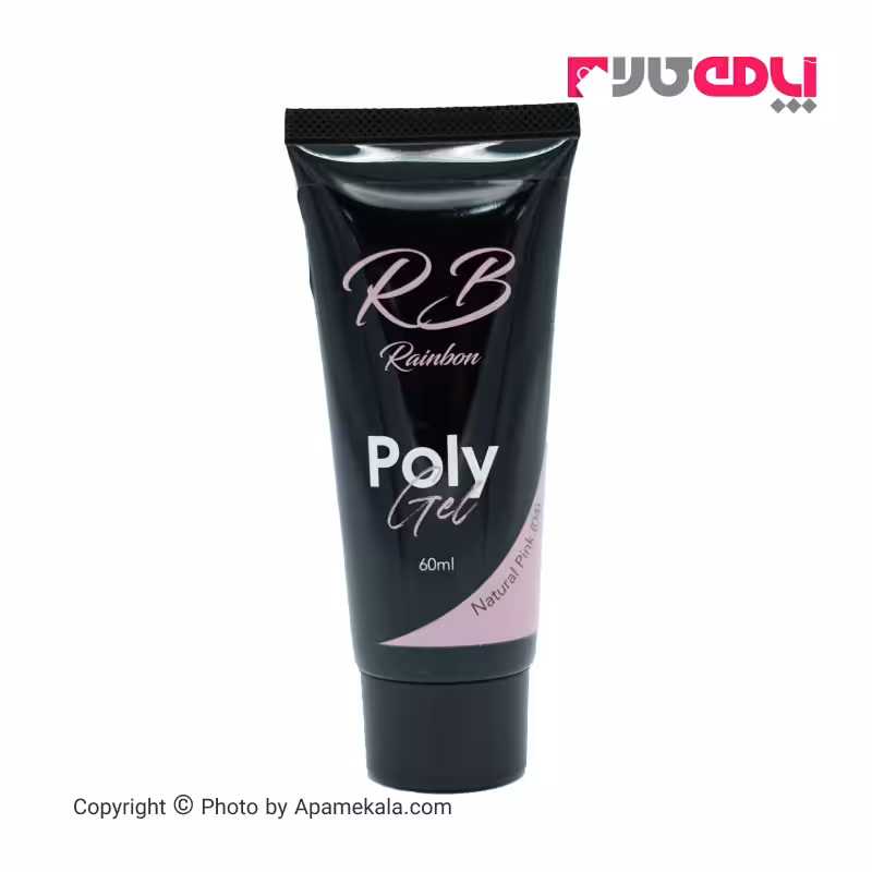 پلی ژل آر بی شماره Natural Pink 04 حجم 60 میل