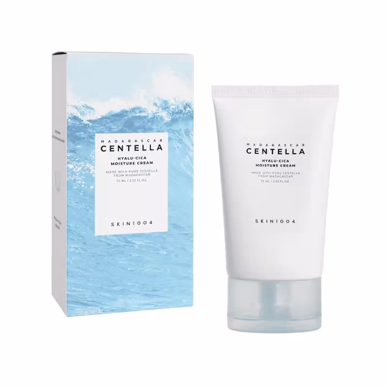 کرم آبرسان 100 ساعته و تسکین‌دهنده سنتلا (75 میل)Madagascar Centella Hyalu-Cica Blue