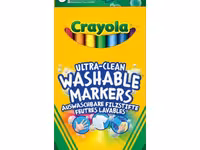 ماژیک قابل شست و شو 8 رنگ ultra کودک crayola کد 8330