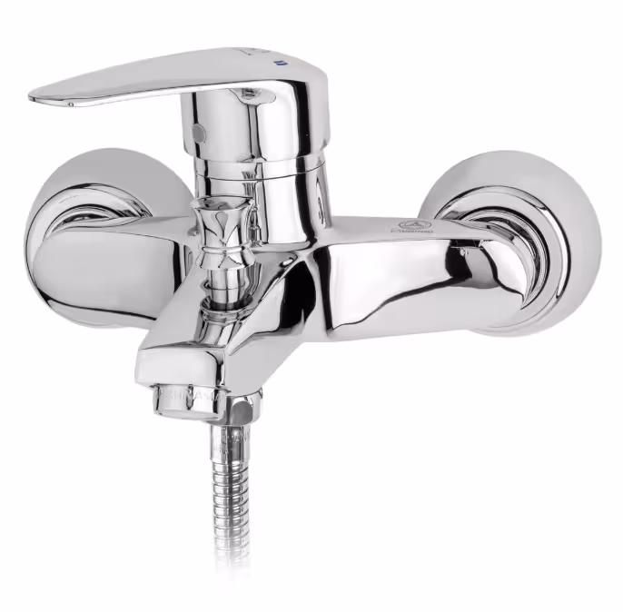 شیر حمام قهرمان مدل آرمال - کروم