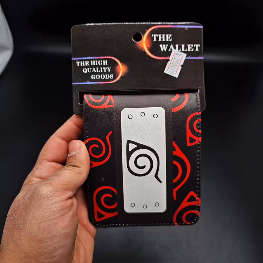 کیف پول طرح انیمه ناروتو