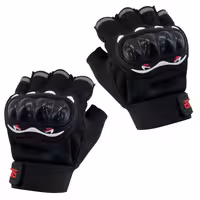 دستکش دوچرخه سواری نیمه انگشتی مدل محافظ دار کد 1649 سایز L | کالا مکس