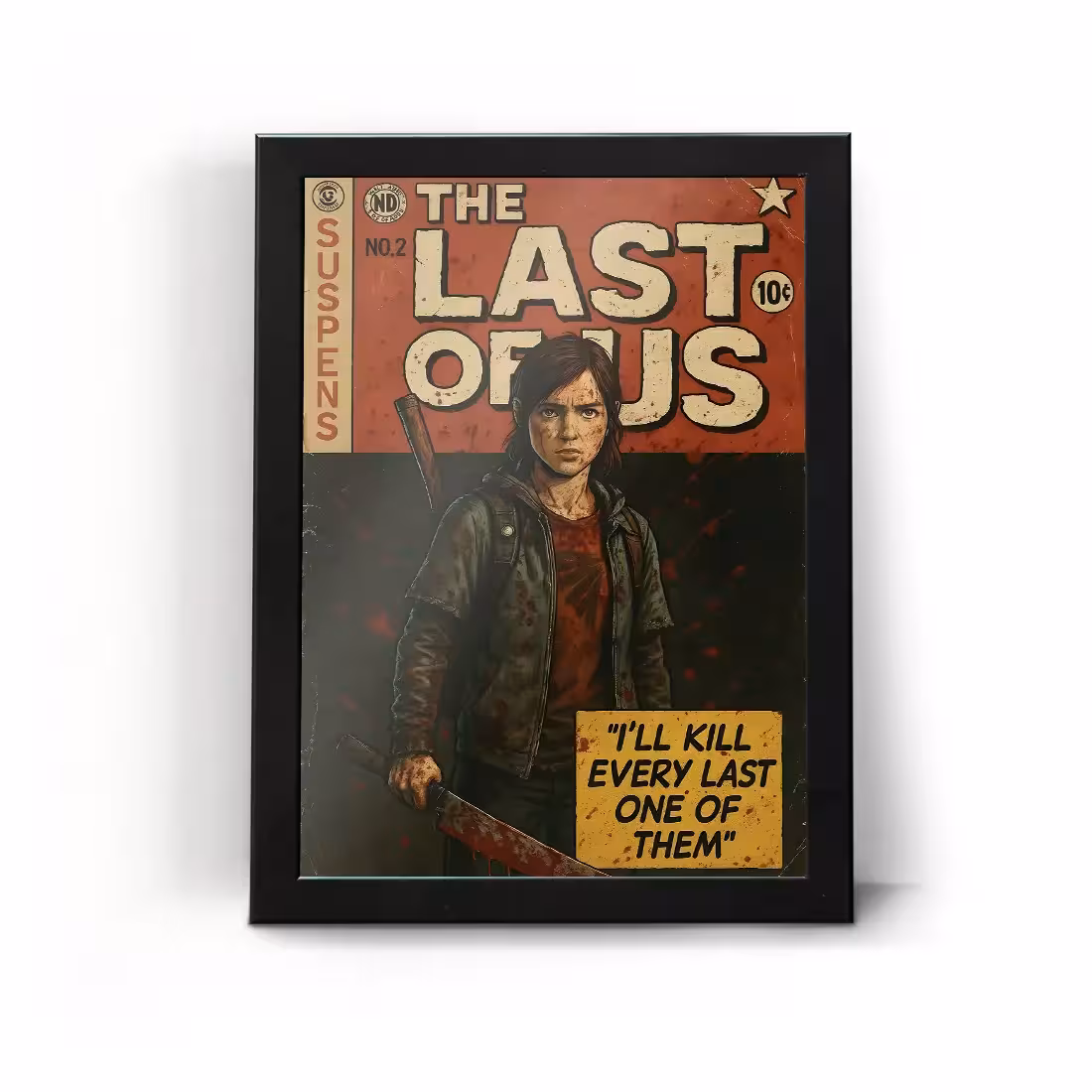تابلو قاب آخرین از ما The Last Of Us 49