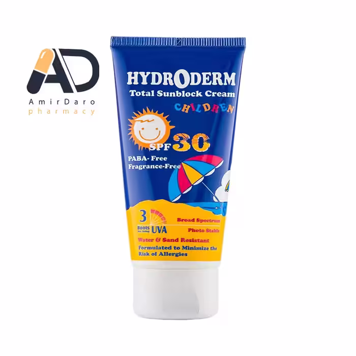 کرم ضد آفتاب کودکان هیدرودرم SPF30