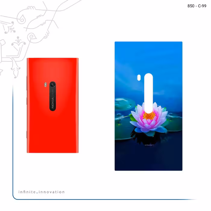 برچسب پوششی ماهوت مدل Lotus مناسب برای گوشی موبایل نوکیا Lumia 920