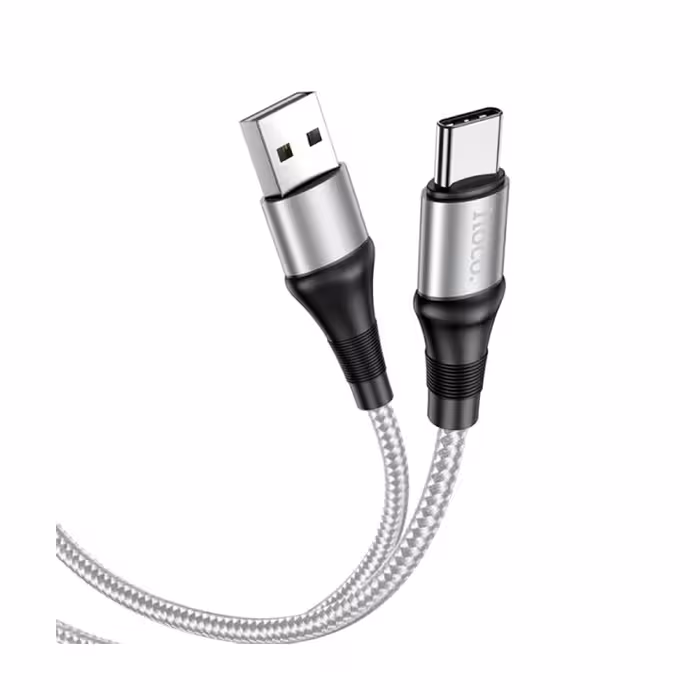 کابل تبدیل USB به USB-C هوکو مدل X50 طول 1 متر