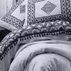 سرویس ملحفه کاتن باکس مدل Candy Degno Siyah دو نفره 4 تکه