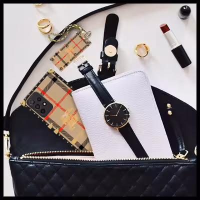 کاور مدل صندوقی کد L01 مناسب برای گوشی موبایل سامسونگ Galaxy A72 4G به همراه بند آویز