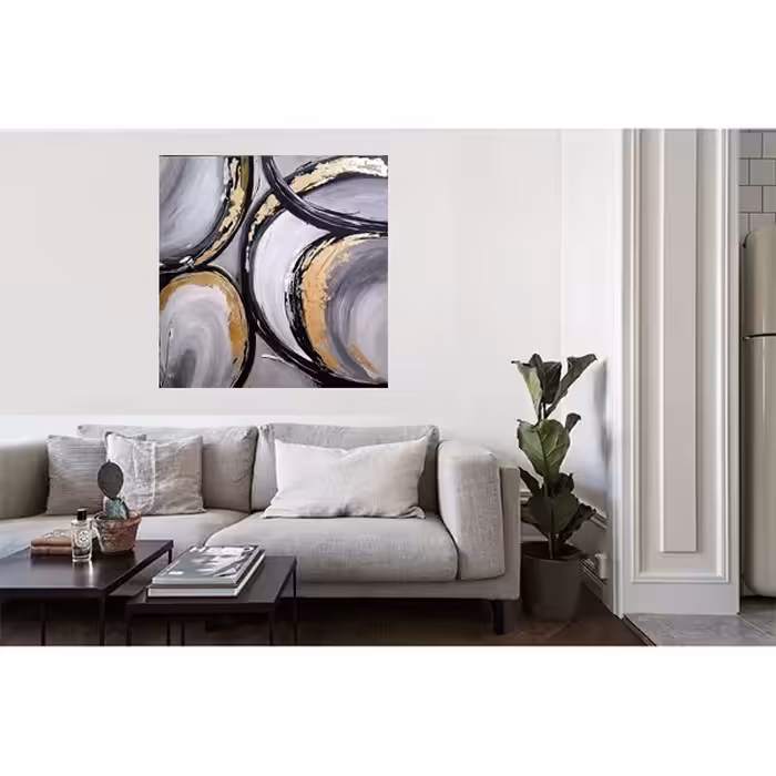 تابلو نقاشی اکریلیک مدل انتزاعی کد 0072 