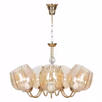  لوستر هفت شعله چشمه نور کد AB807/7