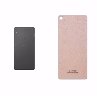 برچسب پوششی ماهوت مدل Rose Gold Leather مناسب برای گوشی موبایل سونی Xperia XA Ultra