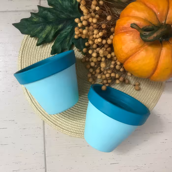 گلدان سفالی پاستل گالری مدل پریان