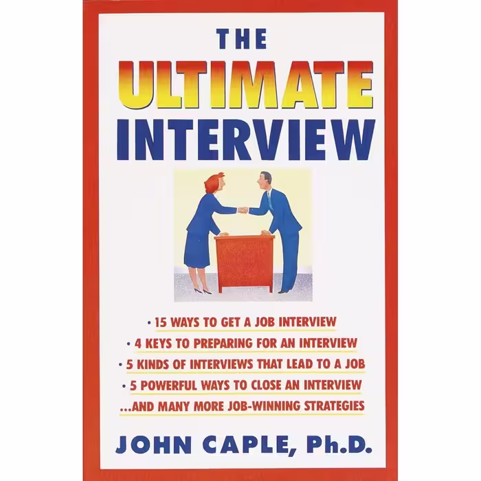 کتاب The Ultimate Interview اثر John Caple انتشارات Main Street Books