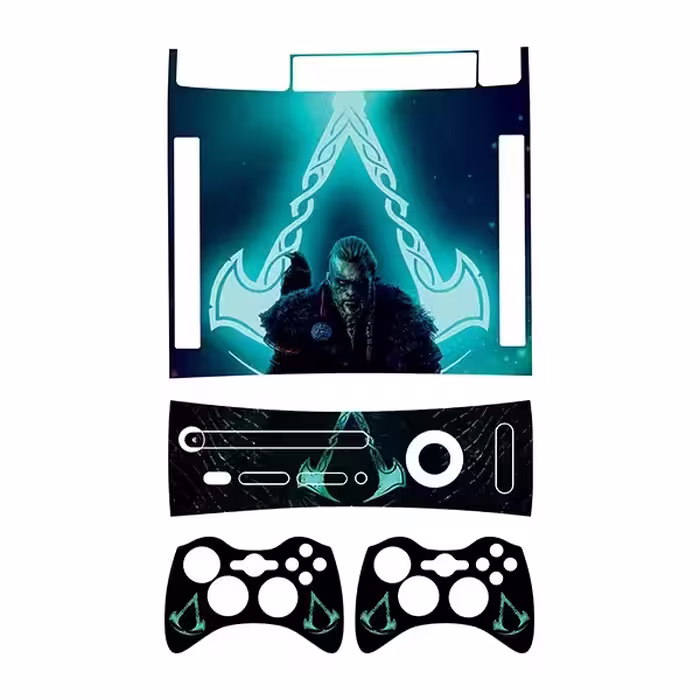 برچسب ایکس باکس 360آرکید طرح assassins creed کد 01 مجموعه 4 عددی
