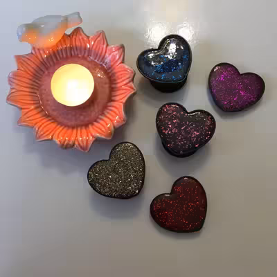 پایه نگهدارنده گوشی موبایل پاپ سوکت مدل قلب