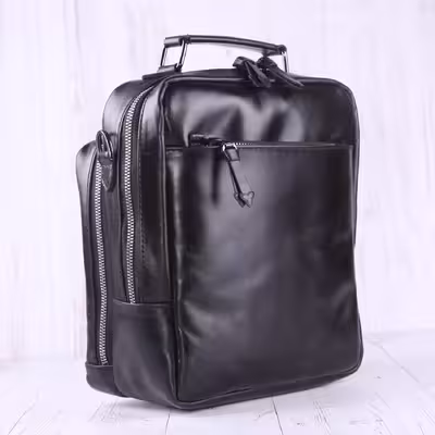 کیف رودوشی چرم یلسان مدل رهام کد RHM-043-GLGP