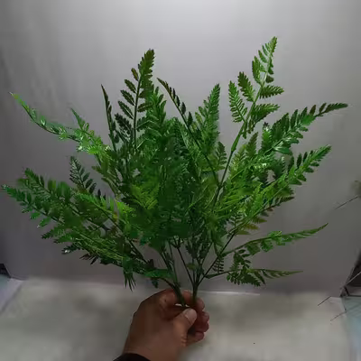 گل مصنوعی مدل سرخس مجموعه 2 عددی