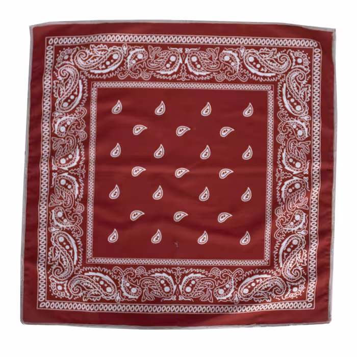 دستمال سر و گردن مدل باندانا کد 100