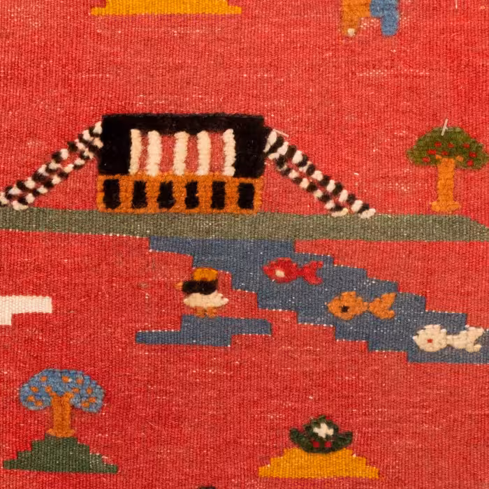 کوسن سی پرشیا مدل  فرش دستباف کد 156143