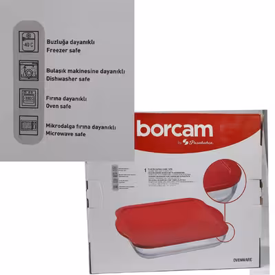  ظرف پخت پاشاباغچه مدل Borcam2022 مجموعه دوعددی