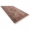 فرش دستبافت نه متری مدل چله و گل ابریشم تبریز نقشه گنبدی کد h10