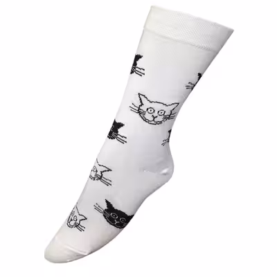 جوراب تن پوش هنگامه مدل گربه کد W-01