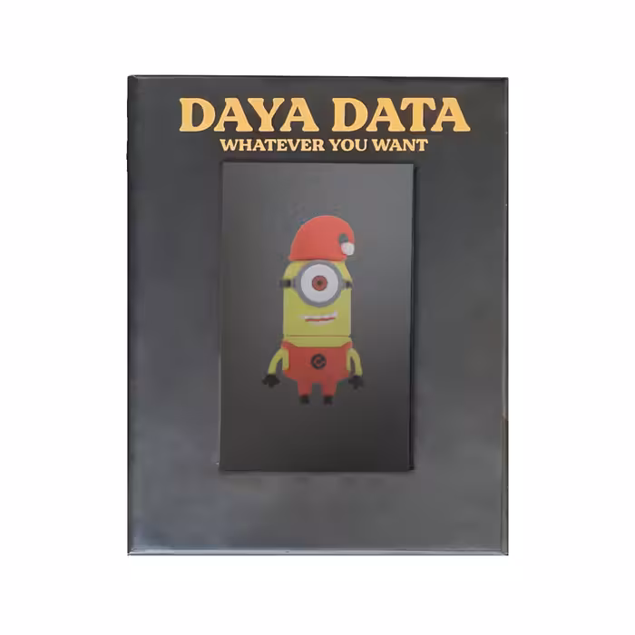 فلش مموری دایا دیتا طرح مینیون کریسمس مدل PC1012 ظرفیت 128 گیگابایت