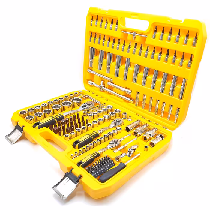 مجموعه 172 عددی  آچار بکس جغجغه ای مدل OK-172S