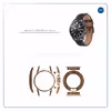 برچسب ماهوت طرح Light Walnut Wood مناسب برای ساعت هوشمند سامسونگ Galaxy Watch3 45mm