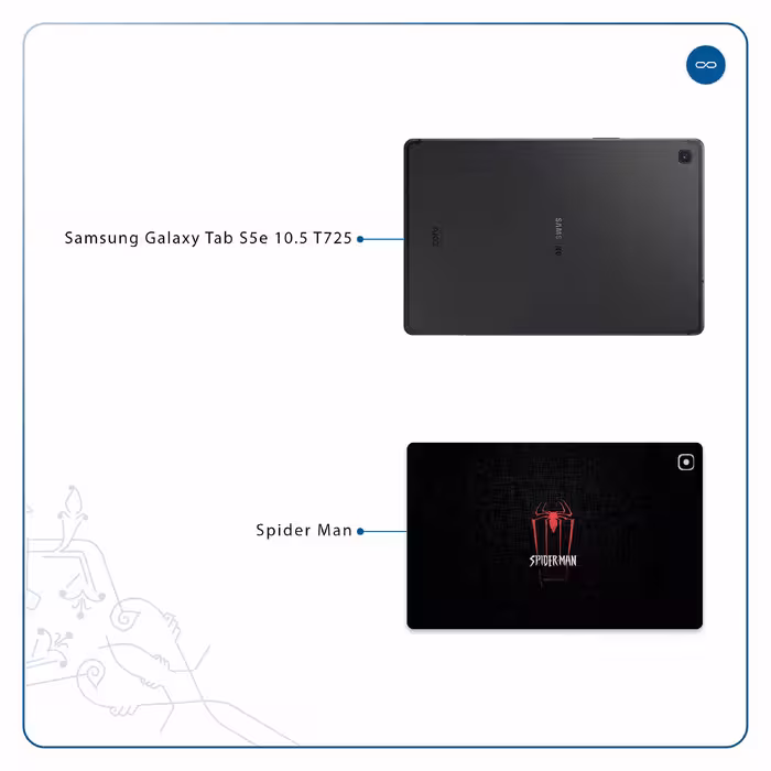 برچسب پوششی ماهوت مدل Spider-Man مناسب برای تبلت سامسونگ Galaxy Tab S5e 10.5 2019 T725
