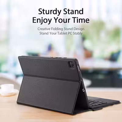 کیف کلاسوری کیبورددار دوکس دوکیس مدل TK-02 مناسب برای تبلت سامسونگ Galaxy Tab S6 Lite SM-P615