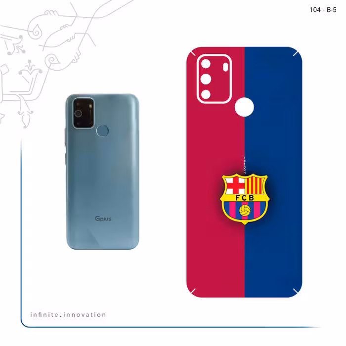 برچسب پوششی ماهوت مدل Barcelona_1 مناسب برای گوشی موبایل جی پلاس S10 2022