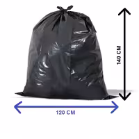 کیسه زباله مدل  ضخیم 140.120 وزن 3 کیلوگرم