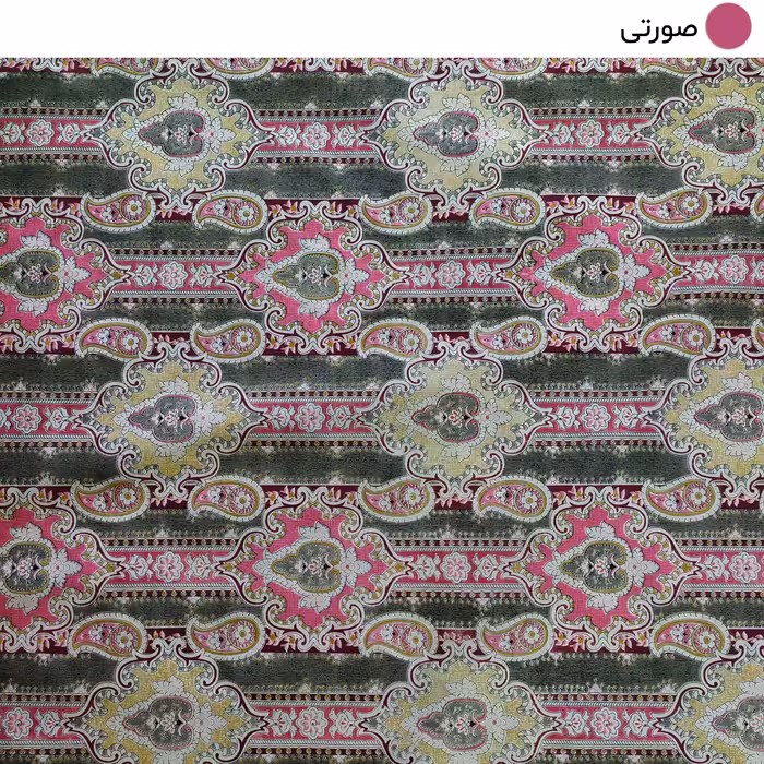 لحاف کرسی سندس مدل ترمه کد F806 سایز 400x400 سانتی متر