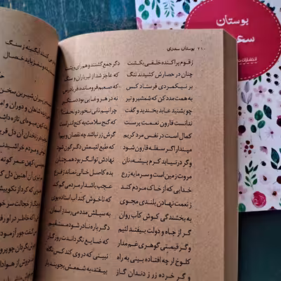 کتاب بوستان سعدی انتشارات نظام الملک