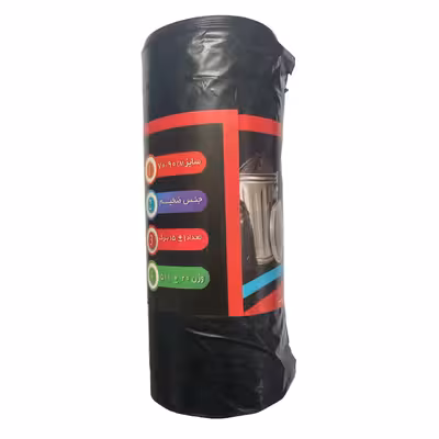 کیسه زباله جانان مدل ضخیم 90.70 چهار بسته 15 عددی